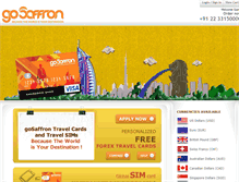 Tablet Screenshot of gosaffron.com